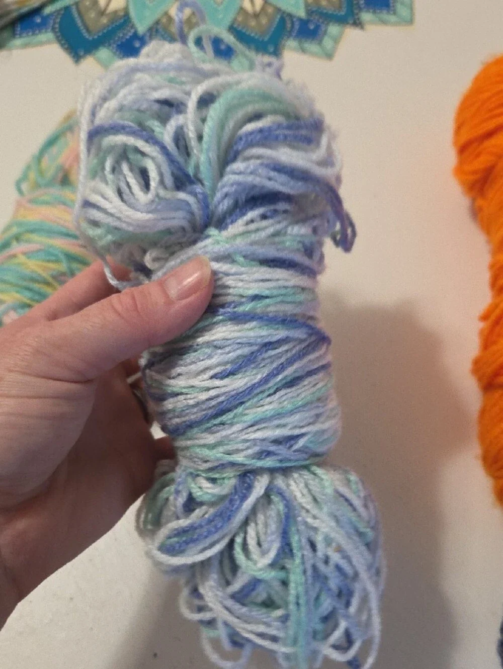 12 Assorted Multicolor Yarn Balls